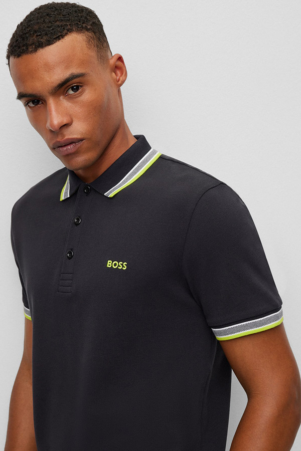 ΜΠΛΟΥΖΑ POLO BOSS - 012 ΜΑΥΡΟ